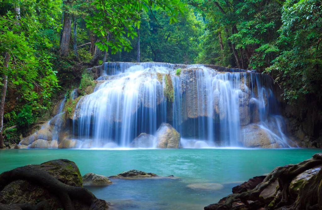 Verbazingwekkende waterval