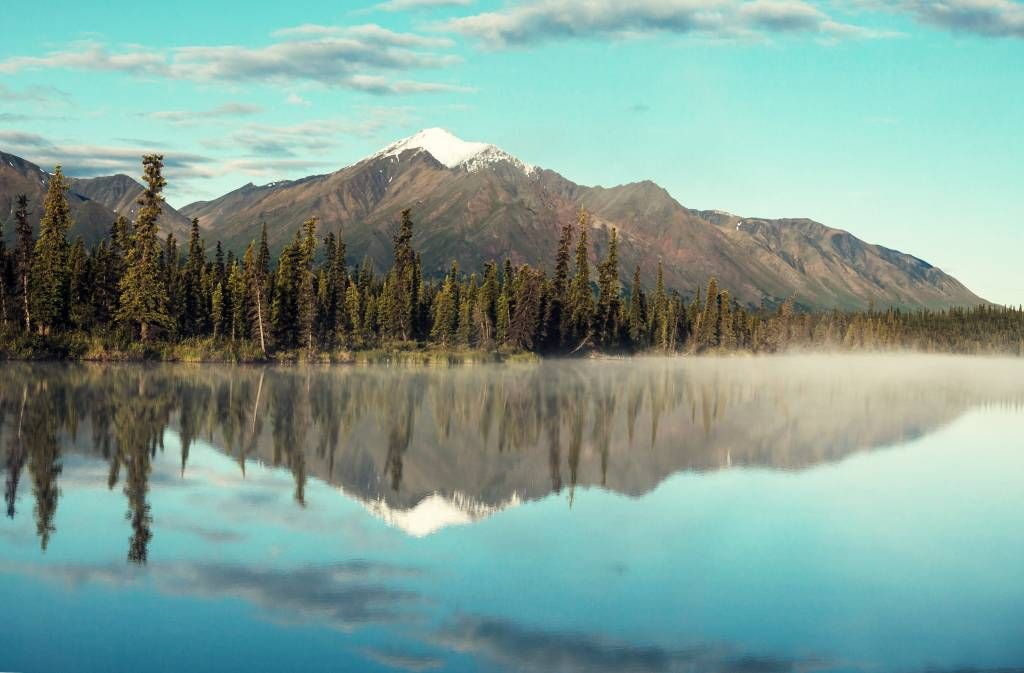 Landschap in Alaska