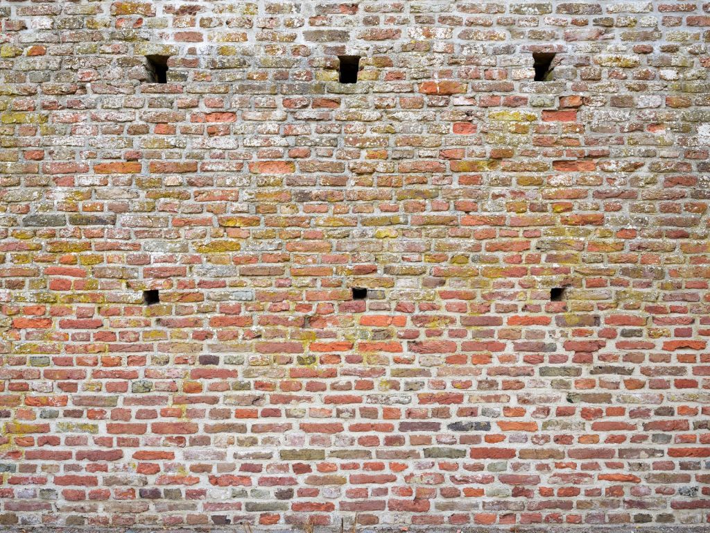 Oude stenen muur