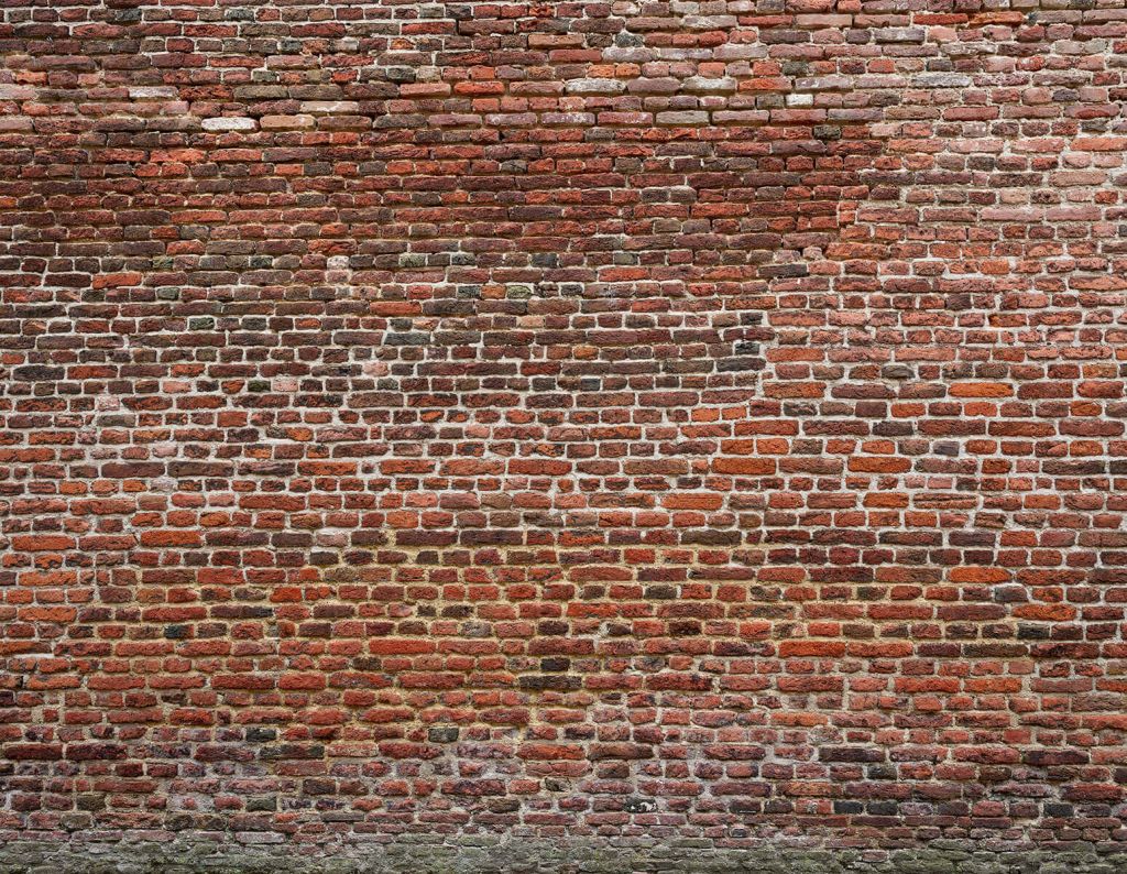 Gerestaureerde buitenmuur