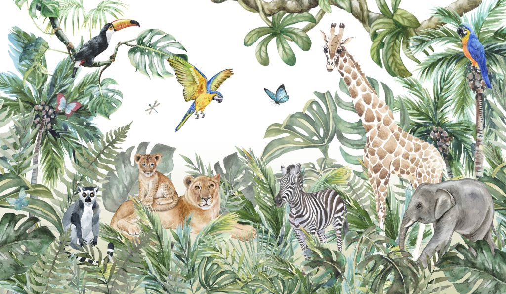 Wilde jungle dieren