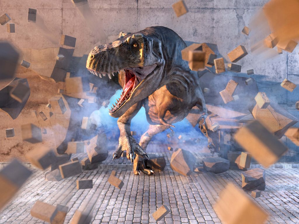 Dino in 3D