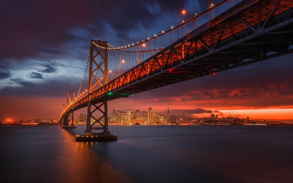 Fire over San Francisco