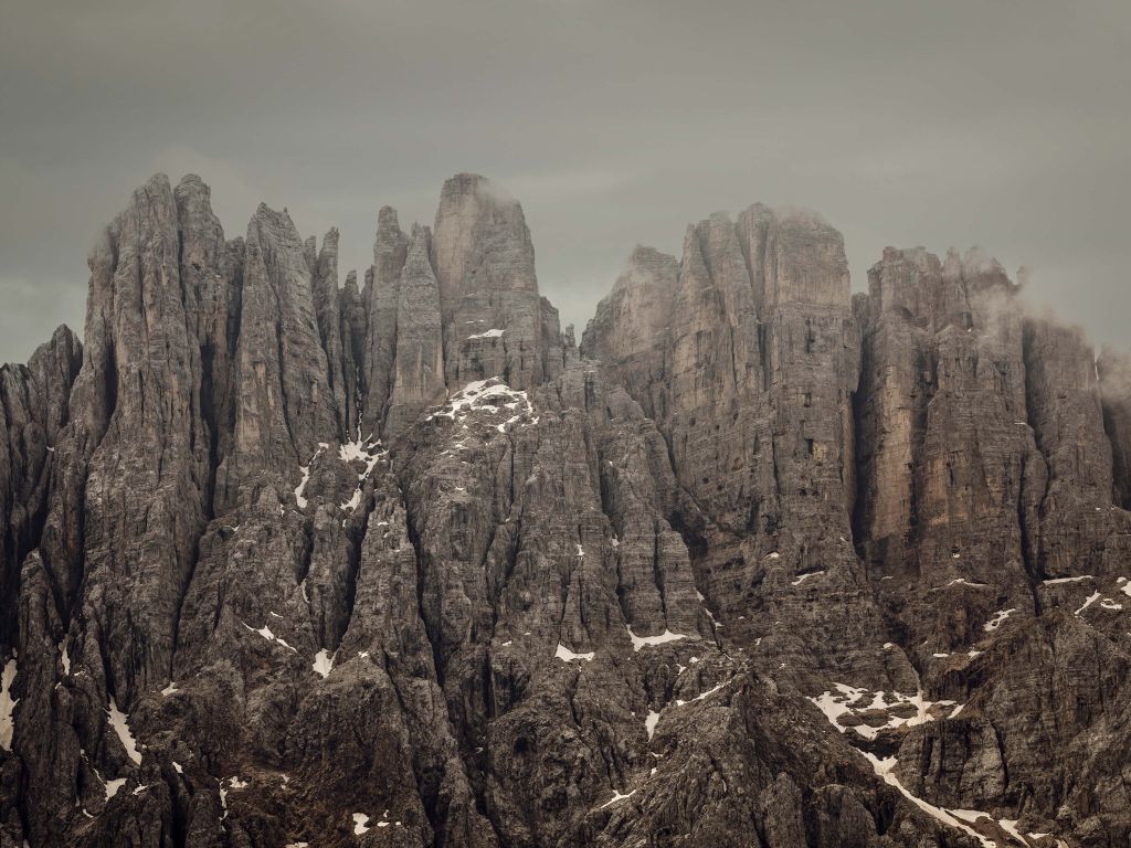 Bergtoppen in de Dolomieten