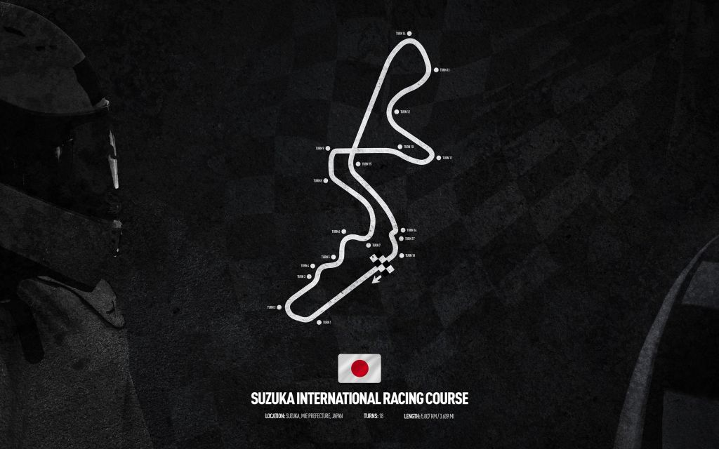 Formule 1 circuit - Suzuka Circuit - Japan