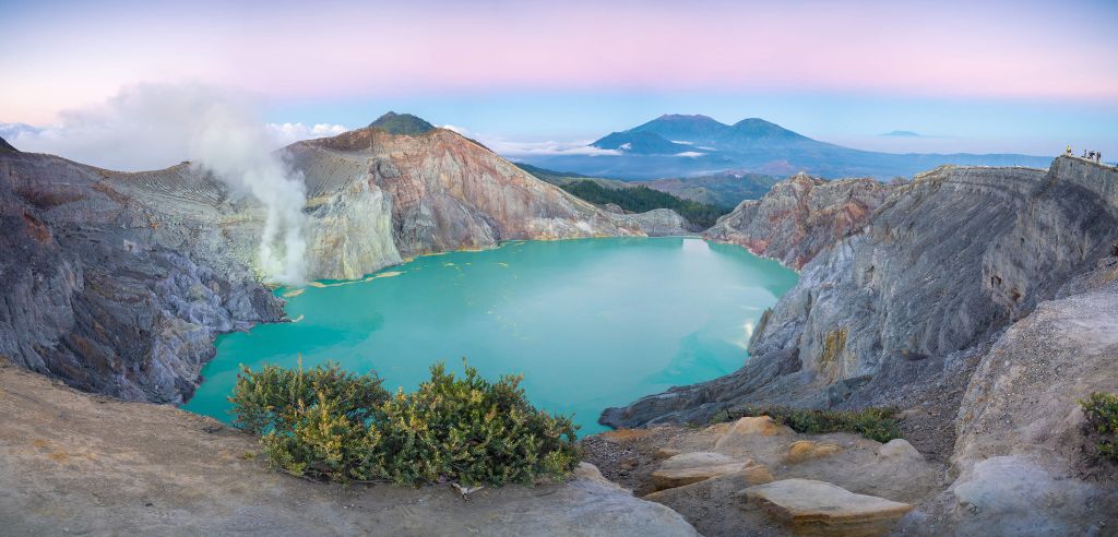 Stratovulkaan Ijen