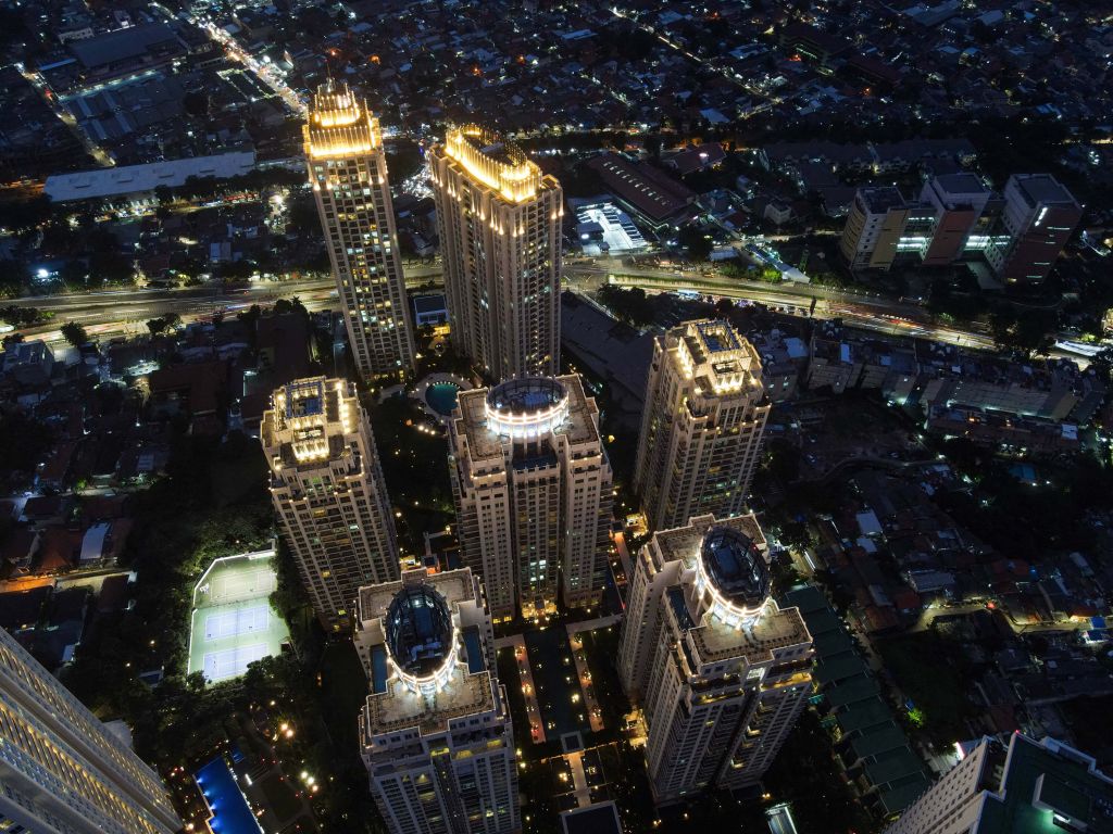 Jakarta skyscrapers