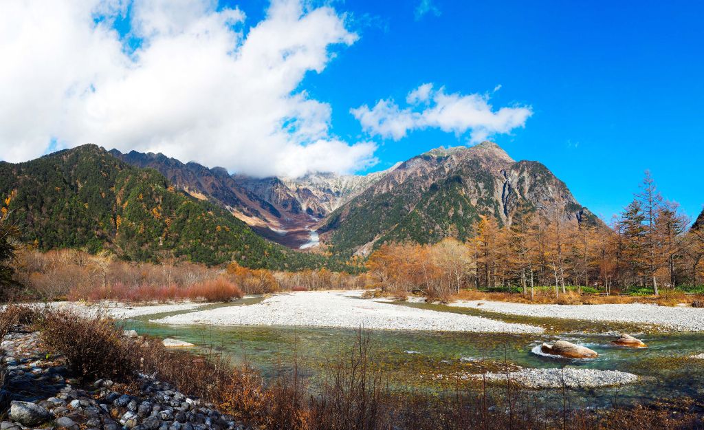 Kamikochi gebergte