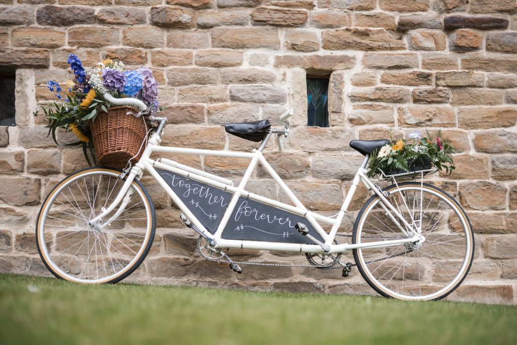 Vintage trouw fiets