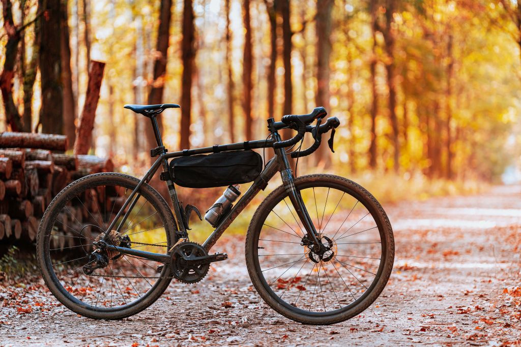 Fiets in de herfst