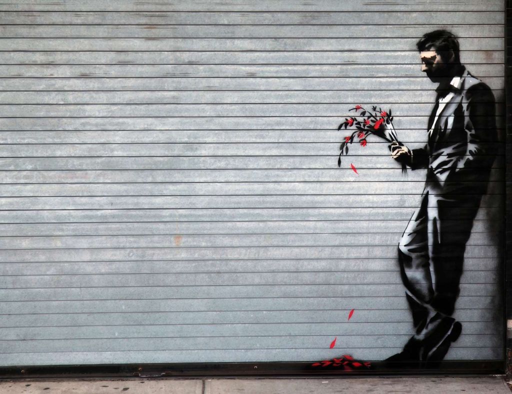 Banksy - Waiting in vain